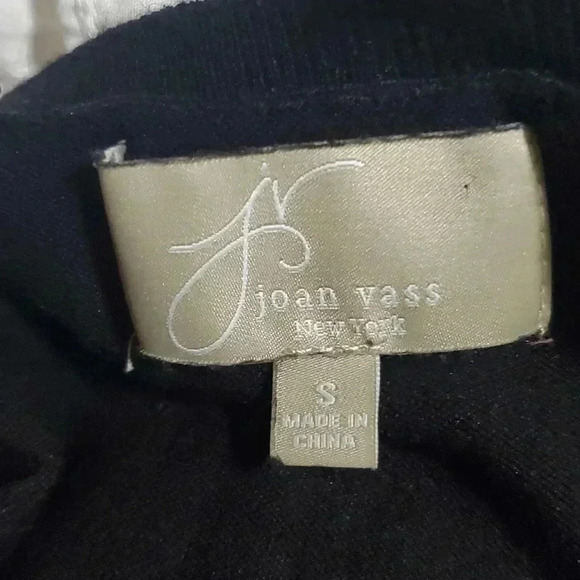 Joan Vass black sweater - Picture 4 of 5